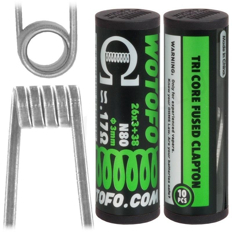 Coil Tri-core Fused Clapton Wotofo