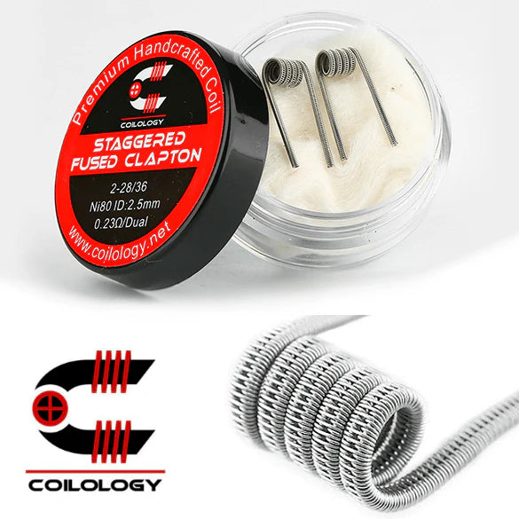 Coil Staggered Fused Clapton